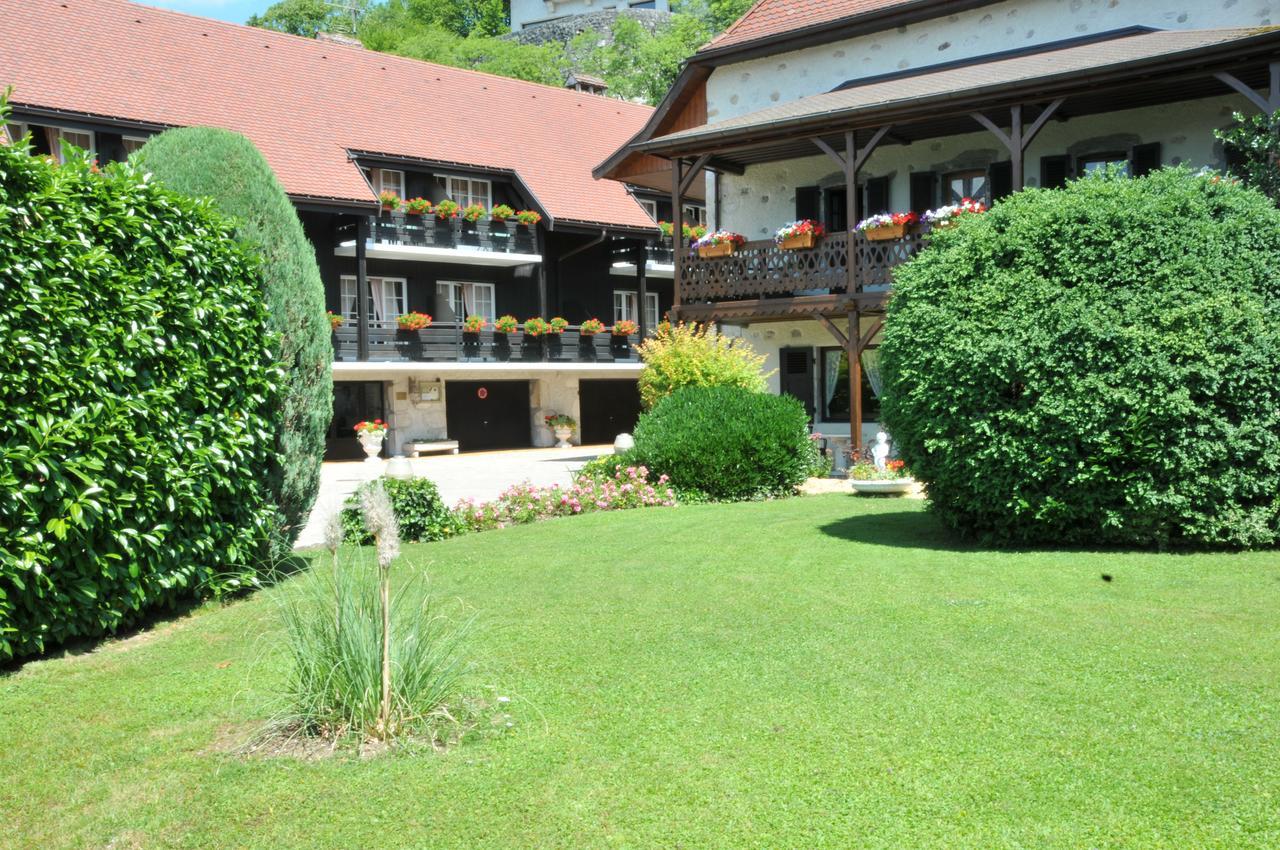 Auberge Du Roselet Duingt Exteriér fotografie