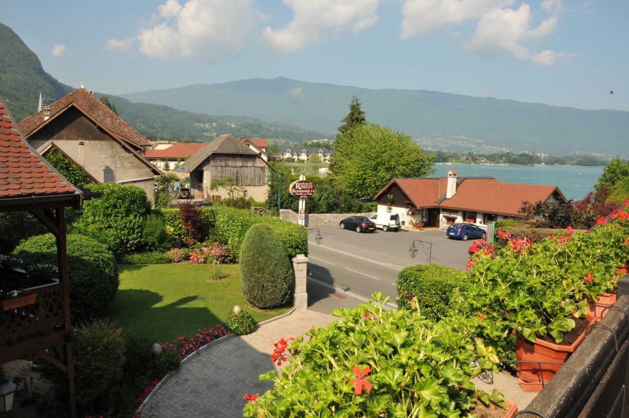 Auberge Du Roselet Duingt Exteriér fotografie