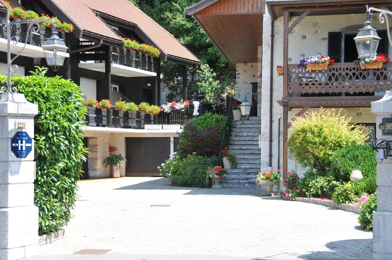 Auberge Du Roselet Duingt Exteriér fotografie
